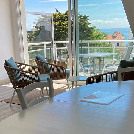 Grand Et Luxueux Appartement Lumineux 4 Pers Vue Mer Wifi Inclus Quiberon Zewnętrze zdjęcie