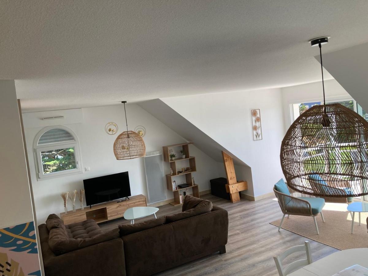 Grand Et Luxueux Appartement Lumineux 4 Pers Vue Mer Wifi Inclus Quiberon Zewnętrze zdjęcie